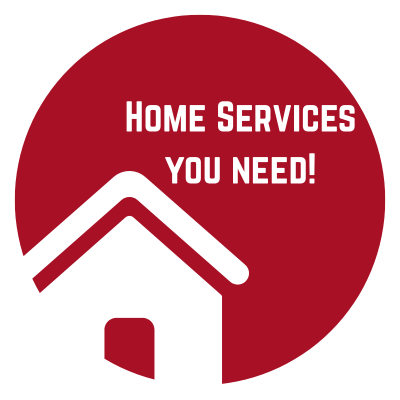 home services graphic that says home services you need!