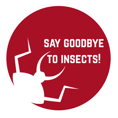 say goodbye to insects